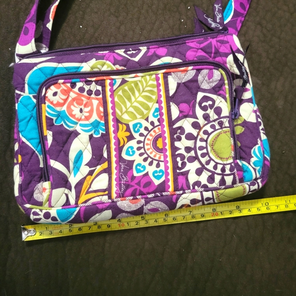 Vera Bradely Crossbody Bag Plum Crazy